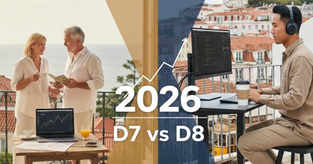 Portugal D7 vs D8: New 2026 Visa Rules & Income Updates