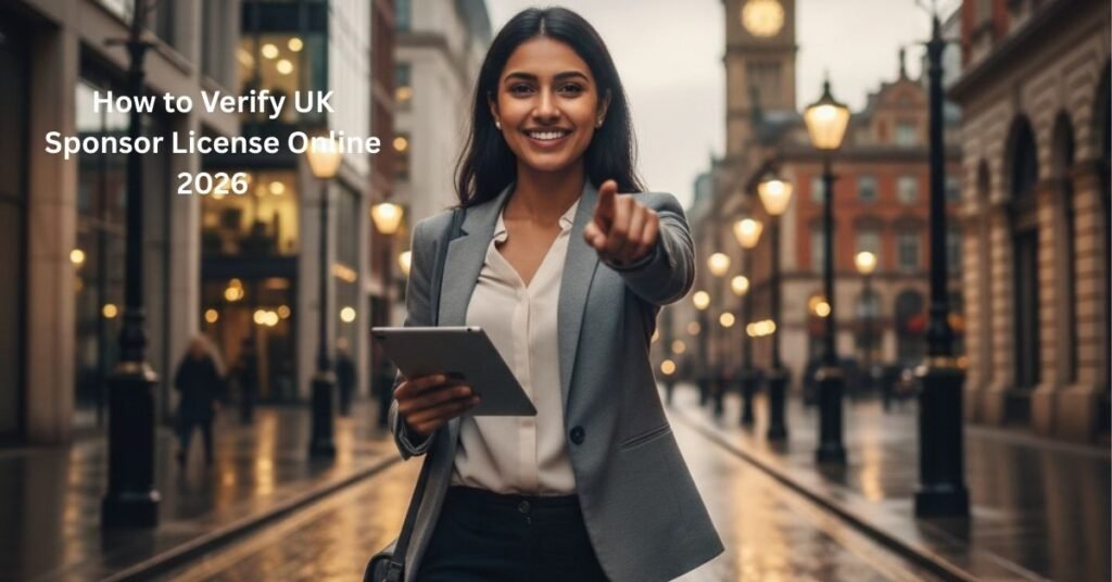 How to Verify UK Sponsor License Online 2026