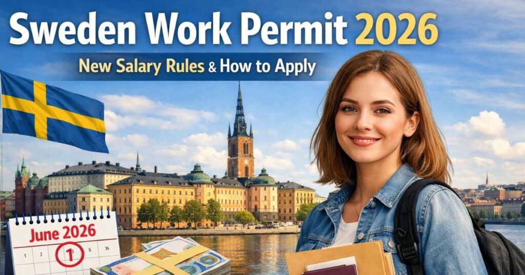 Sweden Work Permit 2026: New Salary Rules & How to Apply
