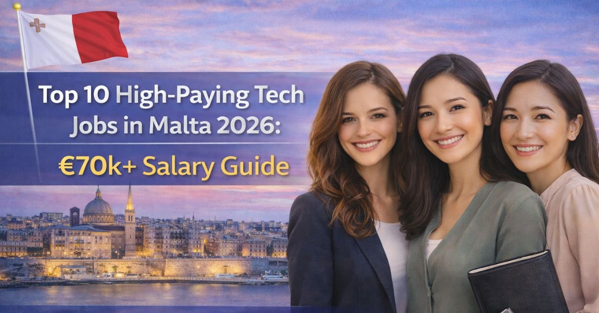 Top 10 High-Paying Tech Jobs in Malta 2026: €70k+ Salary Guide
