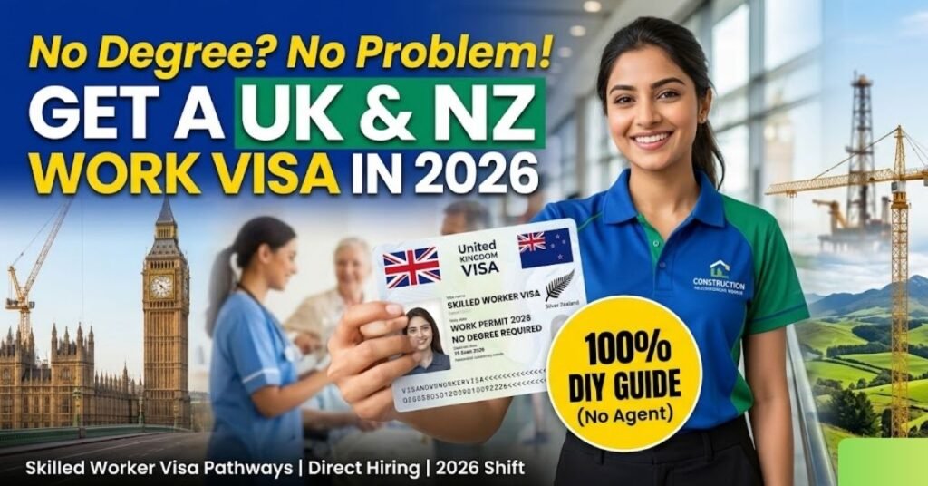No Degree? No Problem: Get a UK & NZ Work Visa in 2026 (DIY Guide)