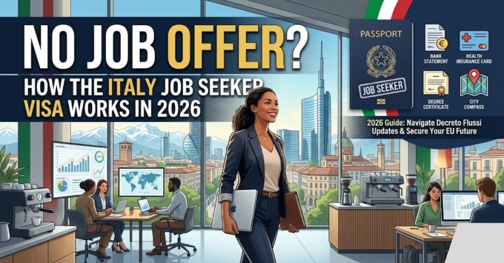 No Job Offer? How the Italy Job Seeker Visa Works in 2026
