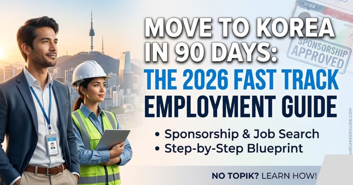 Move to Korea in 90 Days: The 2026 Fast Track Employment Guide