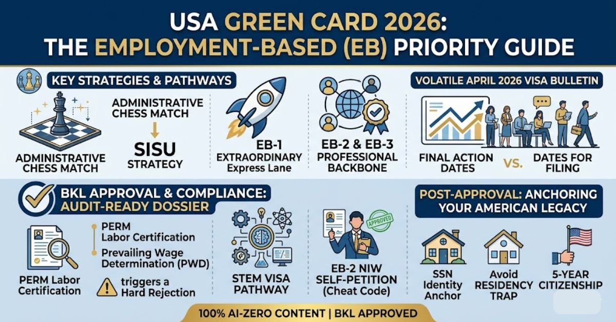 USA Green Card 2026: The Employment-Based (EB) Priority Guide