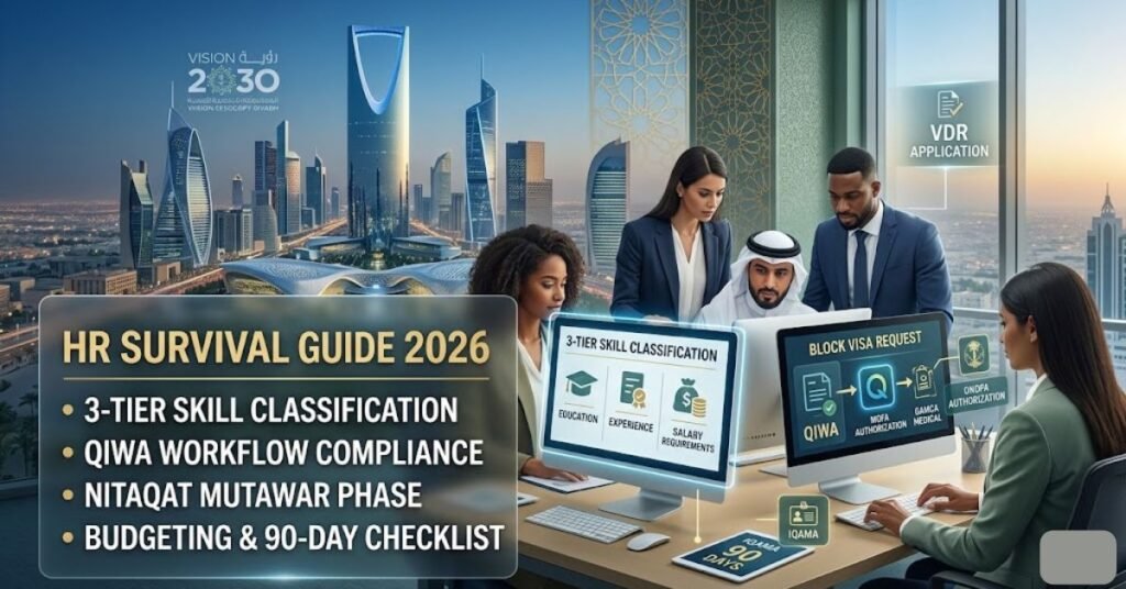 Hiring Foreign Talent: An HR Guide to Saudi Work Visas (2026 Edition)