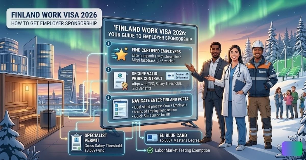 Finland Work Visa 2026: How to Get Employer Sponsorship