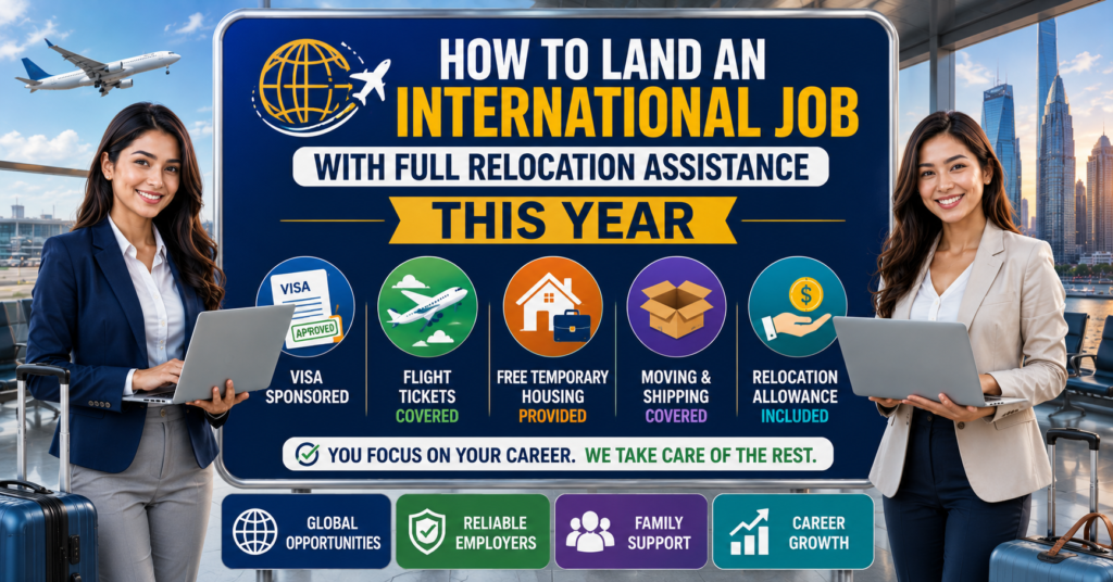 How to Land an International Job with Full Relocation Assistance This Year